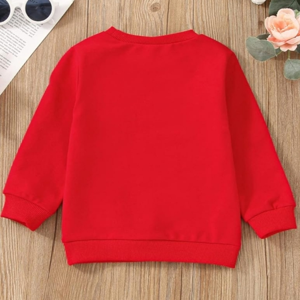 Red Kids Sweatshirt - Picture 2 of 7